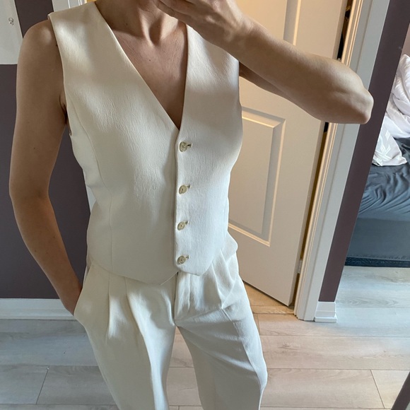 Aritzia❤️Effortless Pant & Vest❤️NEW - Picture 3 of 15